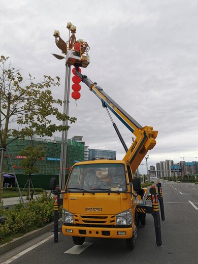 南海高空车出租禅城升降车出租户外广告牌安装